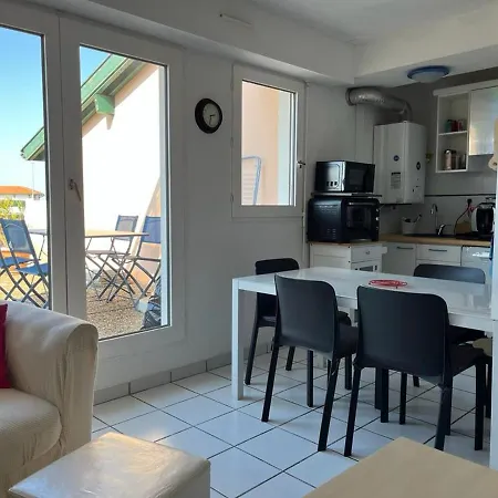 T2 Cosy Bord De Plage A Anglet, Terrasse, 2 Etoiles - Fr-1-239-884 Anglet